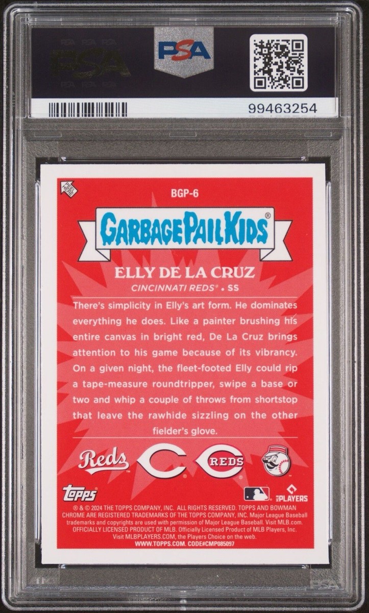 2024 Bowman Chrome - Bowman Garbage Pail Kids #BGP-6 Elly De La