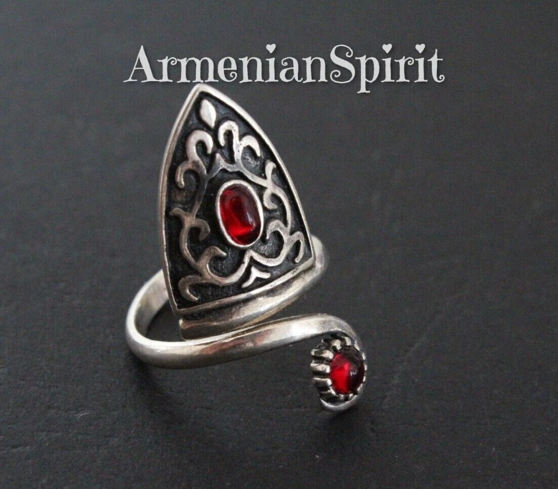 Little ruby deals silver rings prices
