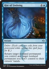 4 x Rite of Undoing (049/185) - Fate Reforged - Uncommon