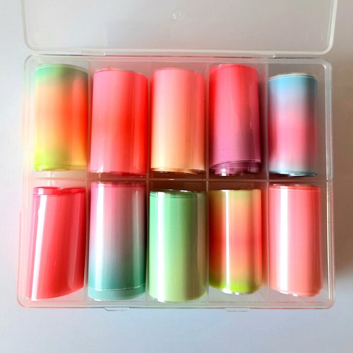 Nail Art Foil Sets, Marble, Butterfly, Flower, Animal, Xmas,Transfer Foils,UK - Picture 31 of 31