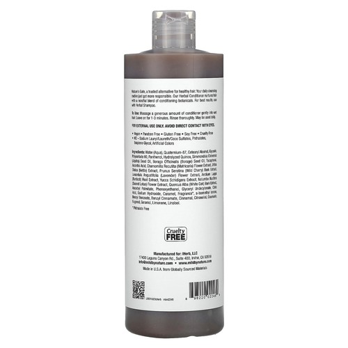 (Nature's Gate), Acondicionador a base de hierbas para cabello normal, 16 fl oz (473 ml) - Imagen 2 de 4