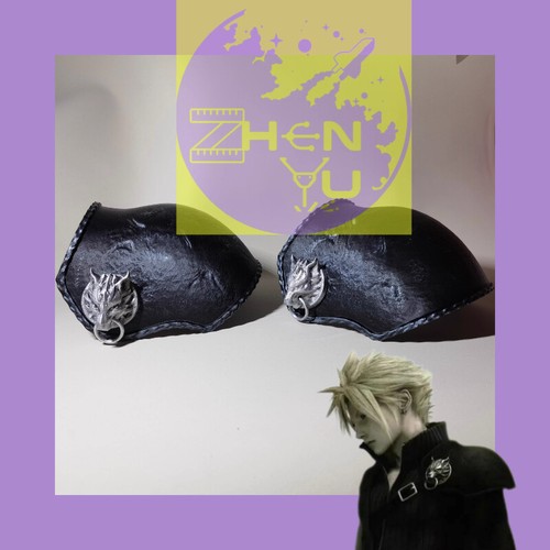 Final Fantasy VII: Advent Children Cloud Strife Cosplay Wearable Shoulder Armor - Picture 2 of 6