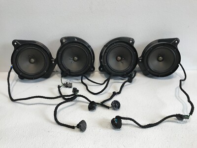 00-06 Mercedes W220 S430 S500 S55 AMG Bose Door Audio Sound Speaker Set OEM