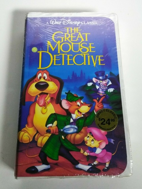 The Adventures of the Great Mouse Detective (VHS, 1992) for sale online ...