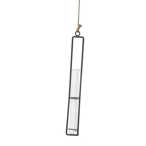  Glas Blumentopf mit Aufhänger Wandvase Hängetöpfe Schreibtisch Pflanzgefäß - Bild 11 von 21