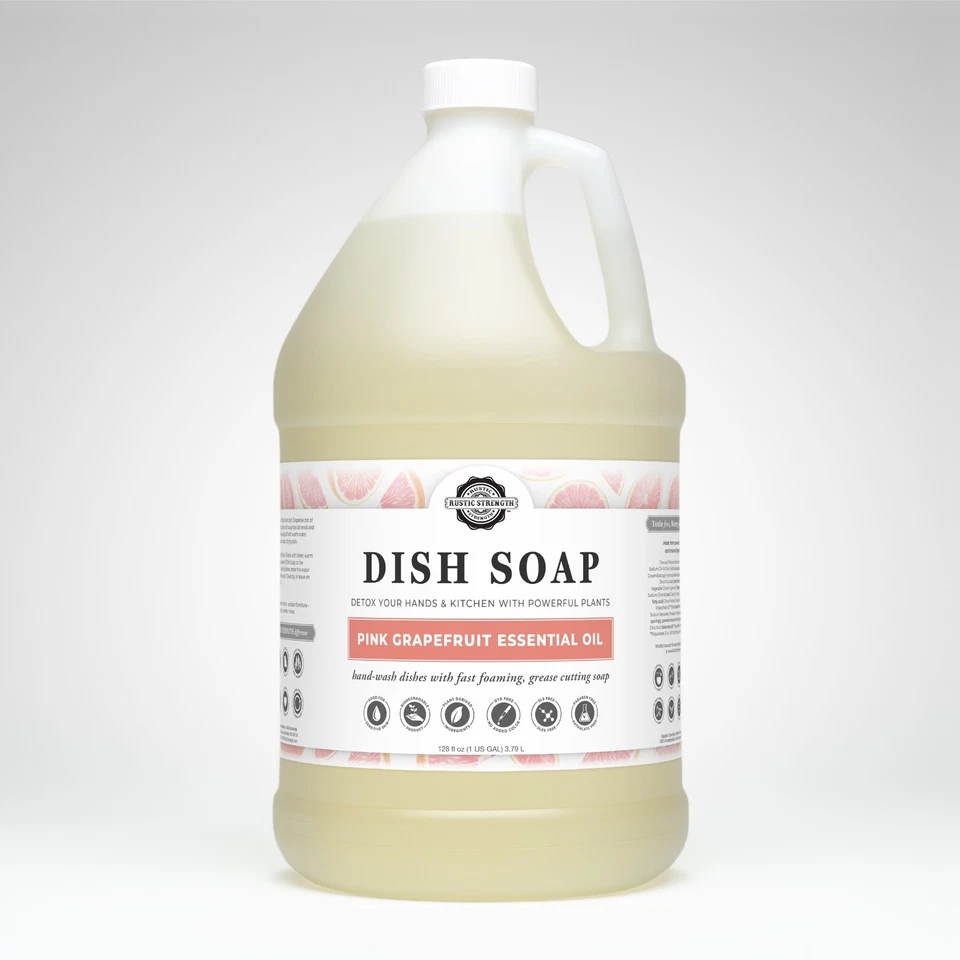 Dish Soap | Popular Scents + Unscented | PFAS-Free Food-Grade Plastic Container - Image 2 of 4