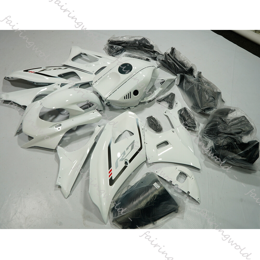 White Fairing Set Fit for YAMAHA 2022-2025 YZF R7 Injection ABS