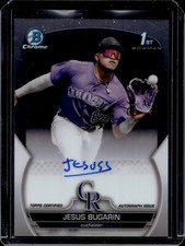 2023 Bowman Chrome Prospect Autographs Jesus Bugarin