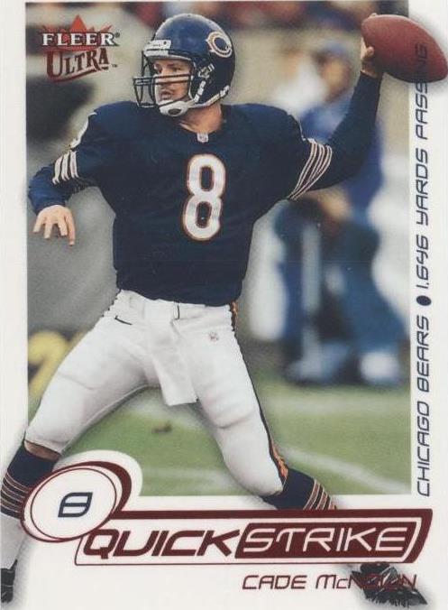 2001 Fleer Ultra Cade McNown #7 QS - 1 of 2