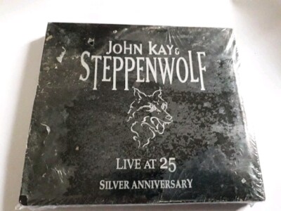 JOHN KAY & STEPPENWOLF LIVE AT 25 SILVER ANNIVERSARY 2 CD NEW SEALED THE PUSHER
