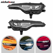 LED Pair of Headlights Lamps For 2019-2024 Chevrolet Chevy Camaro SS|1SS|2SS|RS