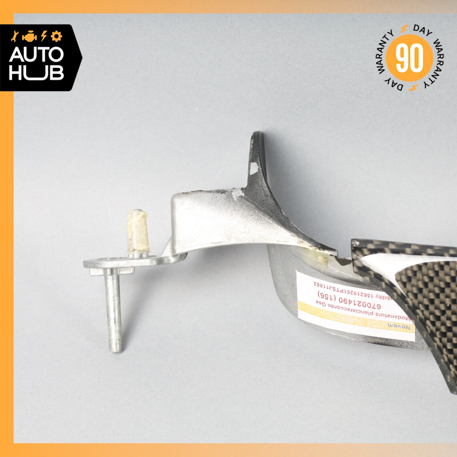 2014 Maserati Quattroporte M156 Upper Steering Column Carbon Fiber Trim OEM 69k