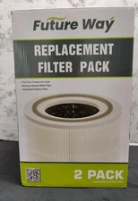 True HEPA Replacement Filter For Levoit Core P350 Air Purifier 2 Pack