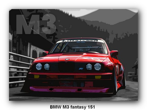 BMW M3 - 40 different CAR POSTER PRINT IMAGE A3 A4 or DIGITAL E30 E46 E36 E90 E9 - Picture 83 of 134