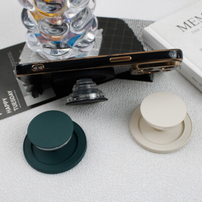 For iPhone 12-17 Magsafe Magnetic Solid Color Pop-Up Socket Grip