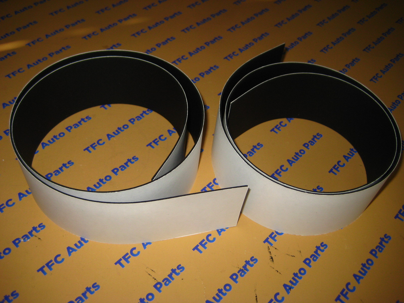 2 Chevy GMC Fuel Tank Strap Insulator Pad Anti Squeak Adhesive Strip