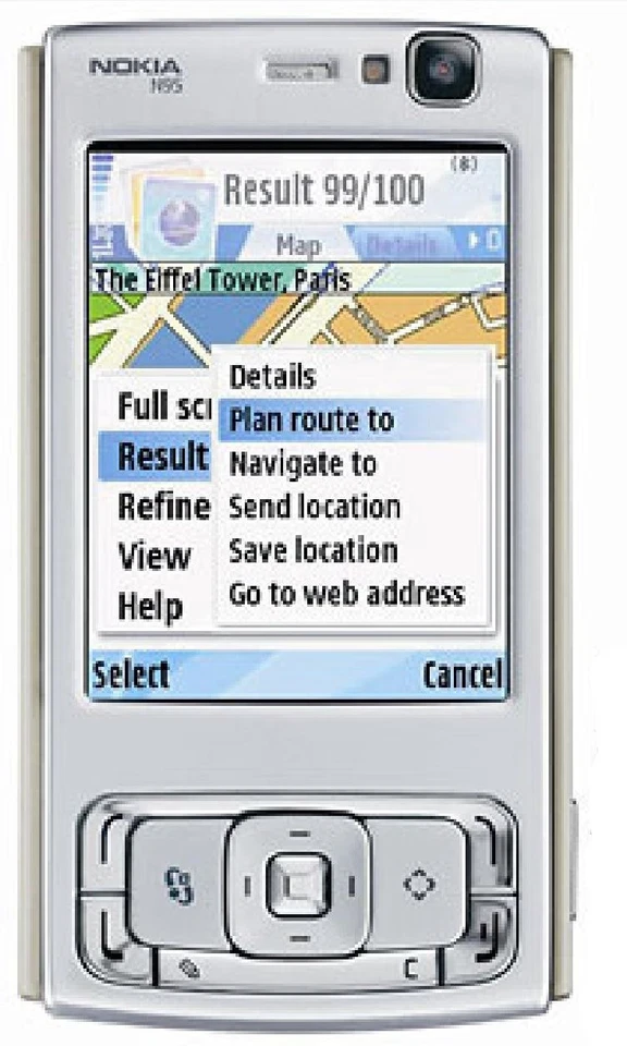 Original Nokia N95 Mobile Phone 3G HSDPA 2100 WIFI GPS 5MP Unlocked Cellphone - Image 2 of 4