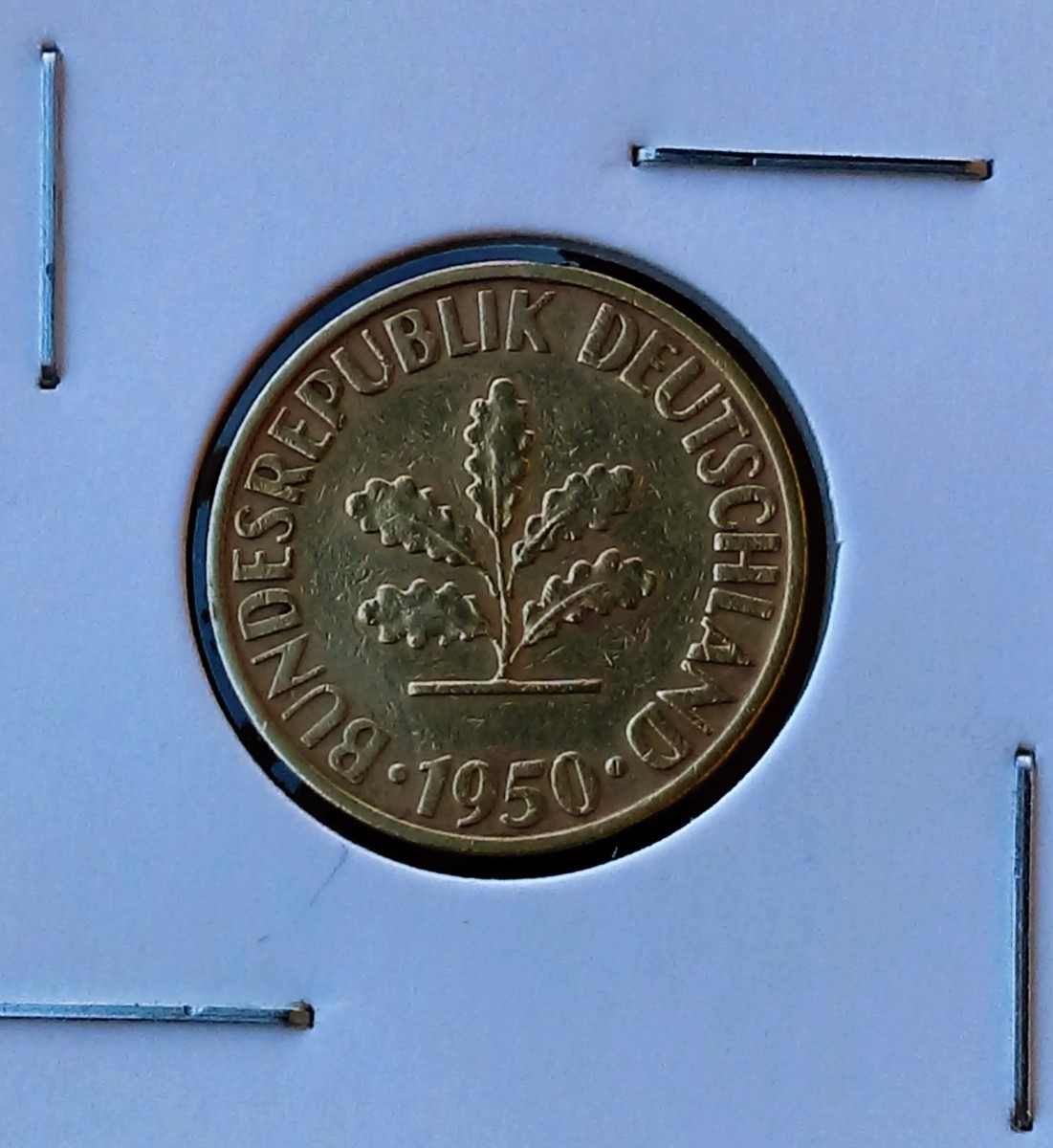 1950年 F ドイツ古銭 10 Pfennig 10 pfennig 1950 F | eBay