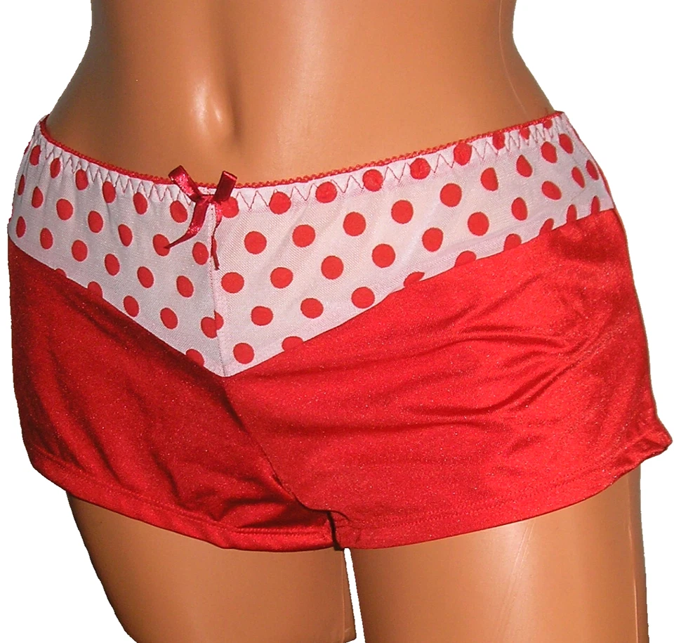 Calcinha Lingerie Acabamento Bolinhas Boyshorts Tamanho 2X Presente Adulto - Imagem 2 de 4