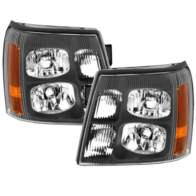 Left and Right Headlights Pair Fits Monaco Safari Simba 2007 Motorhome RV