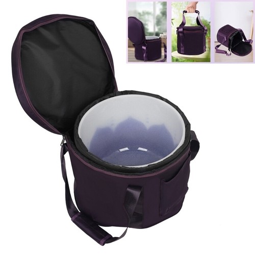 Crystal Singing Bowl Padded Carry Bag Meditation Yoga Singing Bowl Parts - Picture 4 of 12
