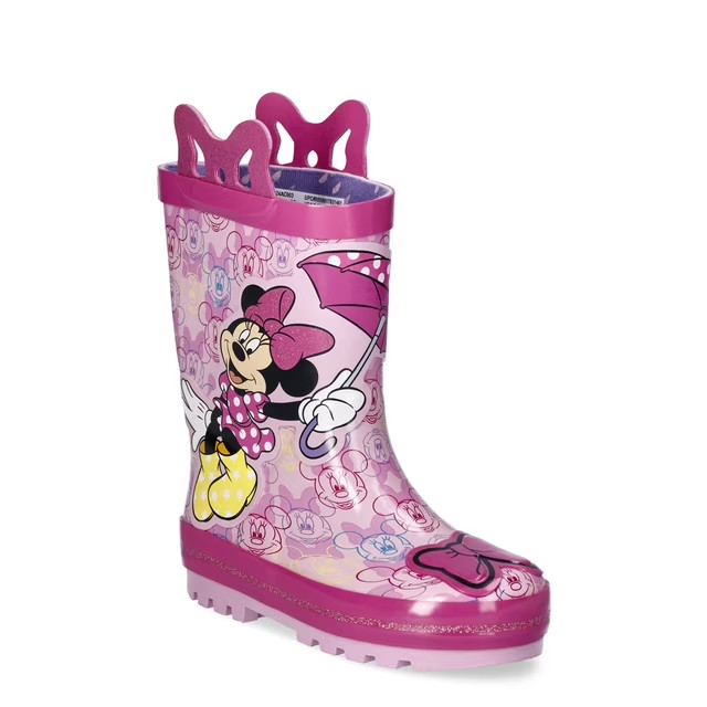 Botas de lluvia Spiderman Paw Patrol Minnie Mouse para niñas/niños