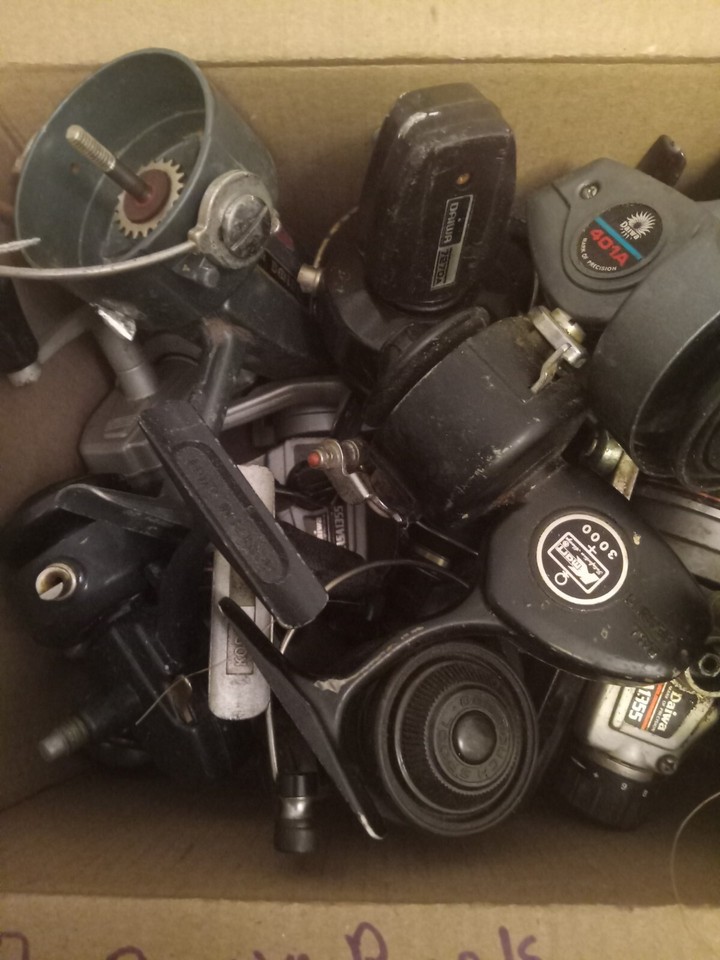Daiwa fishing reel repair and parts lot eBay