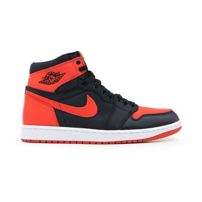 NIKE ナイキ AIR JORDAN 1 RETRO HIGH BG Nike Air Jordan 1 Retro High BG Red Metallic Silver Mens