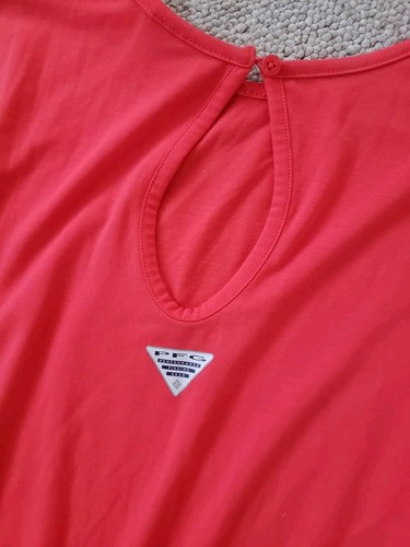 Women's Columbia PFG Red One Piece Shorts Jumper Romper Size Small 4 - Picture 7 of 10