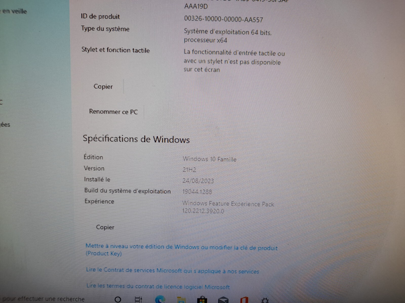 PC HP PAVILION i3 3220 3.30GHZ / RAM 8 GO / SSD 256GO / HDD 500 GO