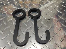 AR500 Steel Gong Hooks