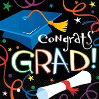 Amscan Super Value Pack Beverage Napkins 5-inch By 5-inch Graduation 200 Per ... on sale Amscan Super Value Pack Beverage Napkins 5-inch By 5-inch Graduation 200 Per ... on sale