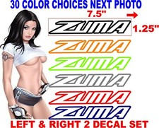 Zuma Replacement Decals Yamaha Sticker Kit Fairing Moped Scooter 30 Color Option