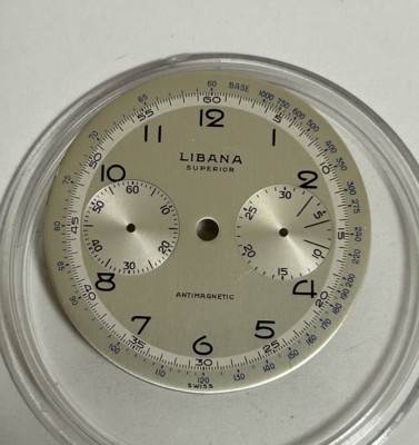 Libana Superior Antimagnetic VALJOUX 23 Chronograph Dial diameter 33,21mm(Val-8)