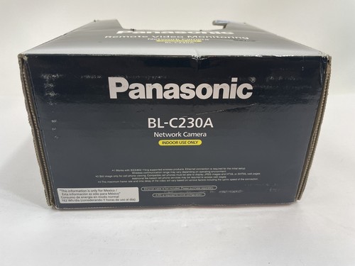 Panasonic BL-C230A H.264/MPEG4 Wireless Home Network/IP Camera Microphone NEW - Picture 7 of 7