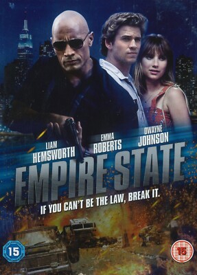 Empire State (2013) DVD, Liam Hemsworth, Michael Angarano, Dwayne Johnson