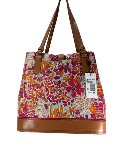 NWT$315 Brahmin Allie Sling Backpack Daylily Watercolor  display picture 1