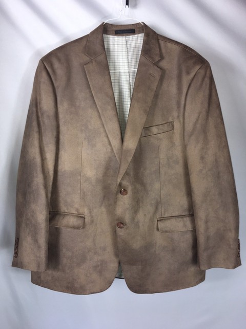 ralph lauren faux suede sport coat
