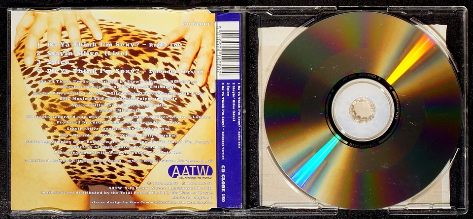 N-Trance feat. Rod Stewart - Da Ya Think I'm Sexy? (single) - CD [75041] US - Imagem 3 de 4