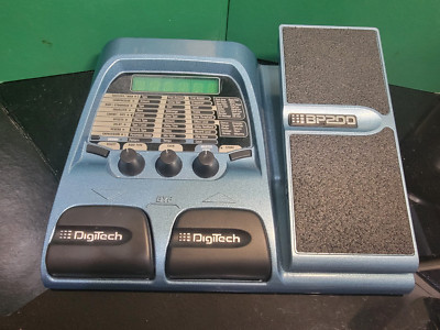 DigiTech BP200 Bass Effects Modeling Pedal Not Working for parts or repair