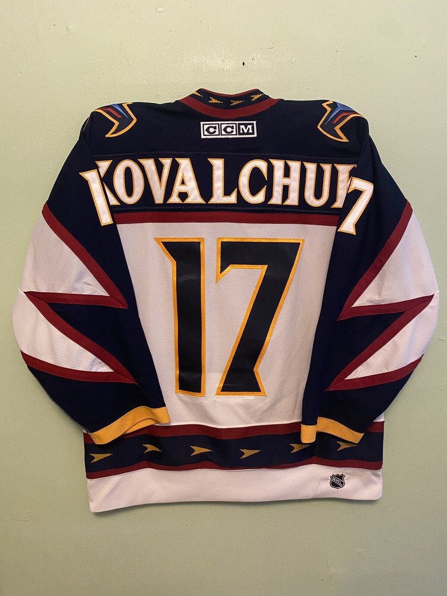 Ilya Kovalchuk Authentic Atlanta Thrashers 2003-04 Jersey CCM 48