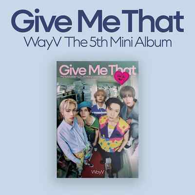 WAYV Give Me That PHOTOBOOK Album Version B - Photo Card + Poster + Postcard NEW