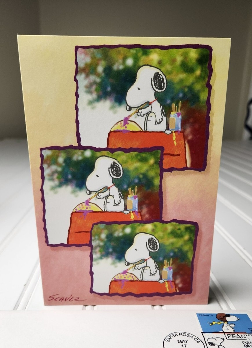 US Stamps SC# 3507 Peanuts 34c FDC 2001 w/ Vintage Snoopy