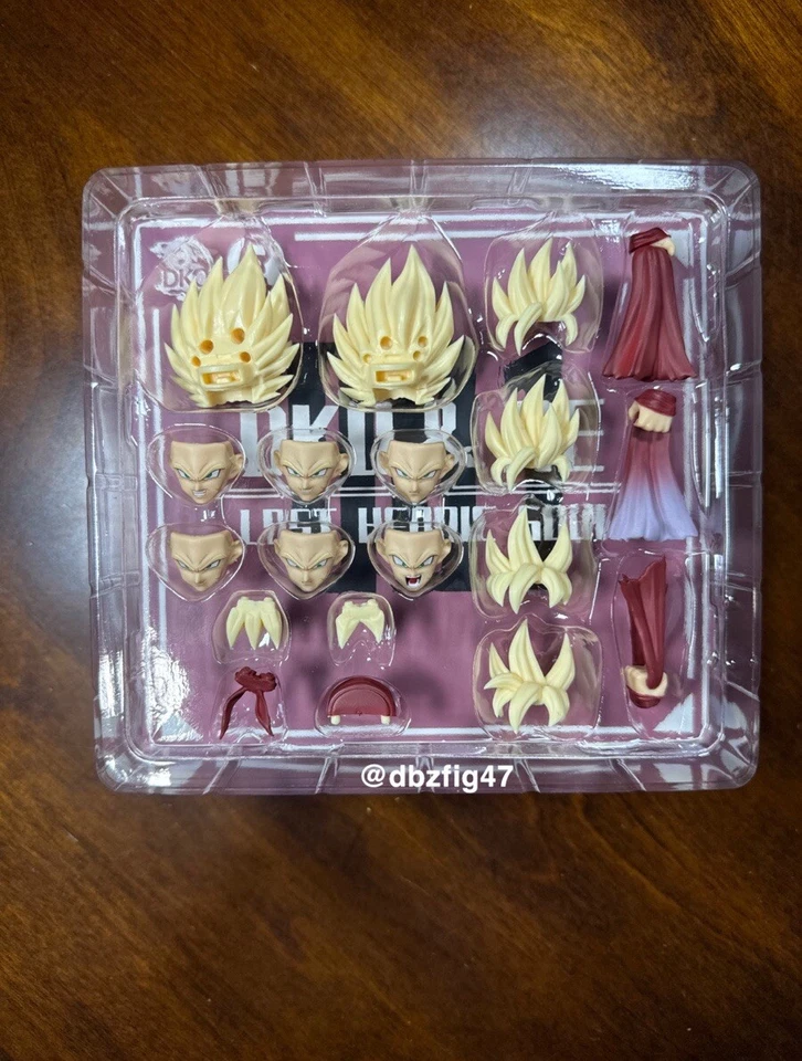 SH Figuarts Dragon Ball Z Bardock Repersonalizado Lost Heroic Soul SSJ 1 y 2 Kit *NUEVO* Foto 4 de 4