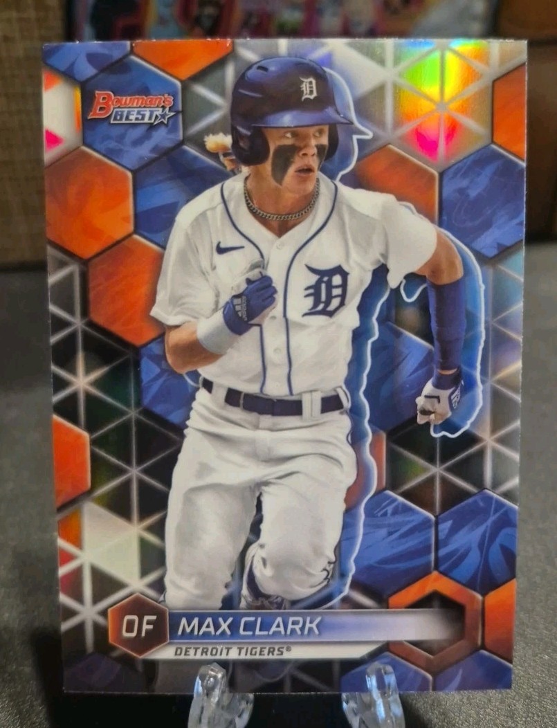 2023 Bowman's Best - Top Prospects Max Clark #TP-23 Refractor (RC)