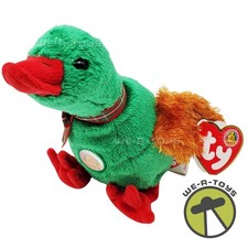 Ty Beanie Babies Greetings the Goose BBOM Christmas Plush 2004