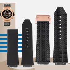 Silicone Watch Band for Hublot Big Bang 26x19mm Waterproof Men Sport Strap Gift