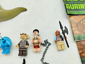 LEGO 75020 Jabba's Sail Barge Original Box Good Star Wars Figures 9516 75005