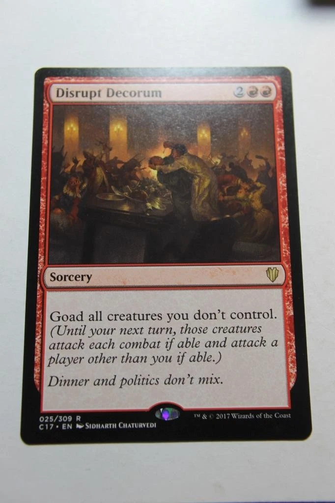 Magic: The Gathering Wizards of the Coast Rare Commander 2017 Set