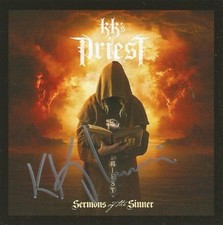 KK's Priest Autographed Sermons Of The Sinner CD (Signed By 1)